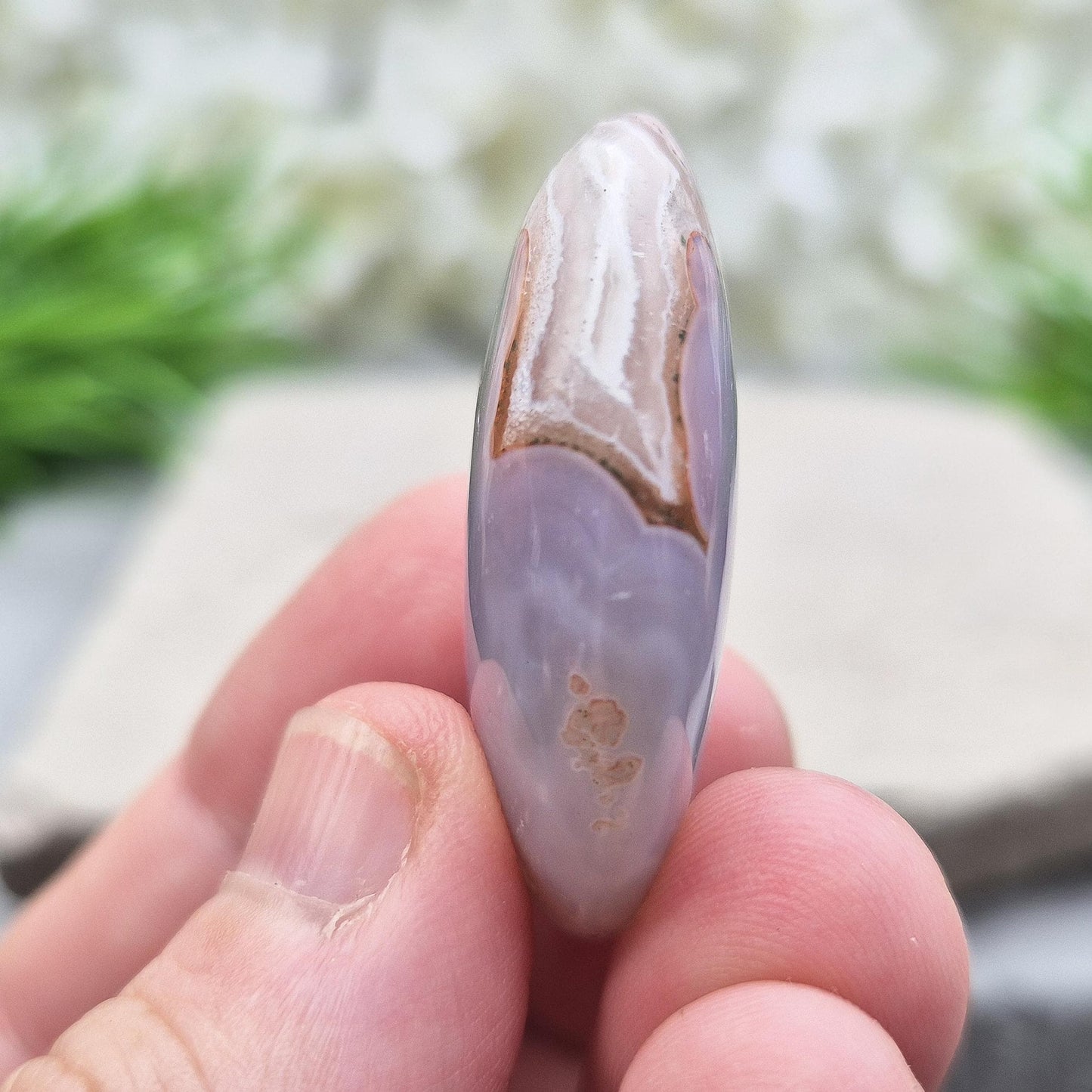 Moroccan Agate Palm Stone: Grounding Crystal