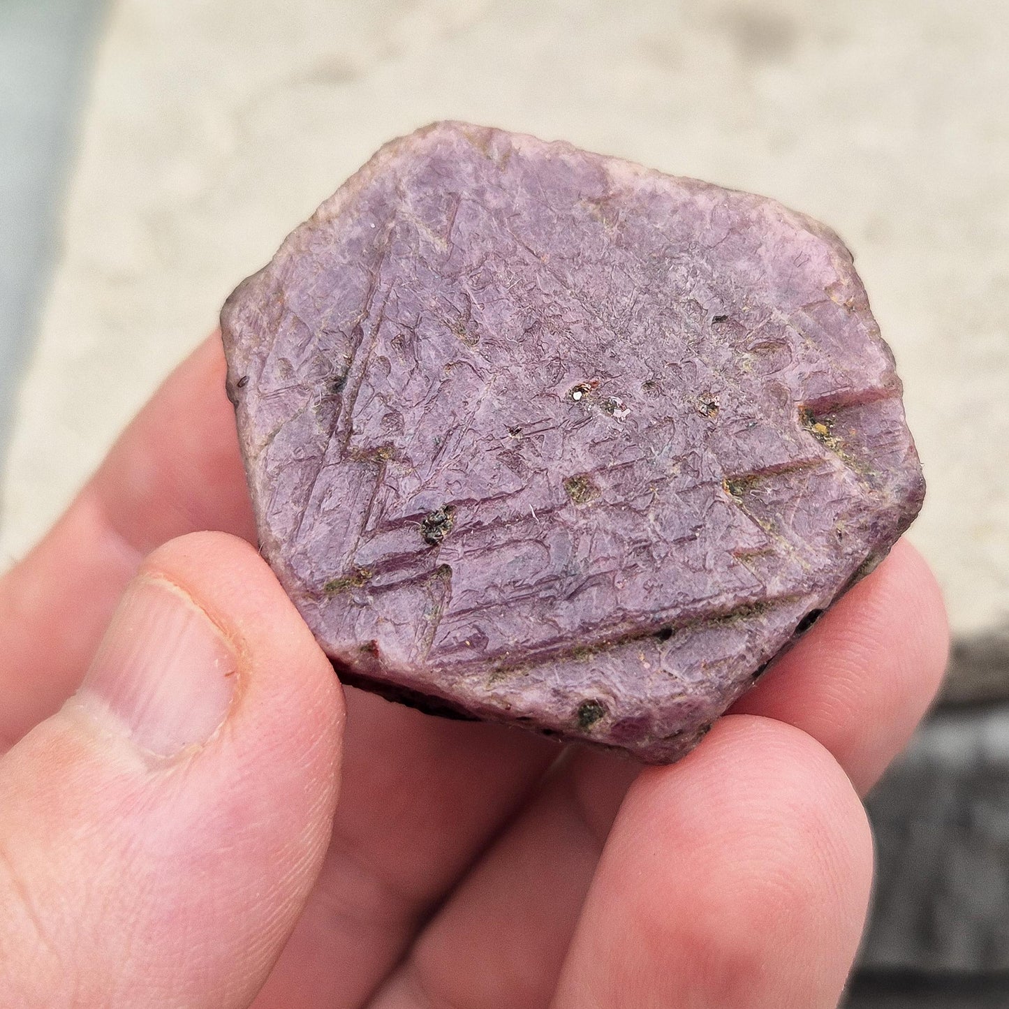 Ruby Record Keeper, Rare and Natural Crystal