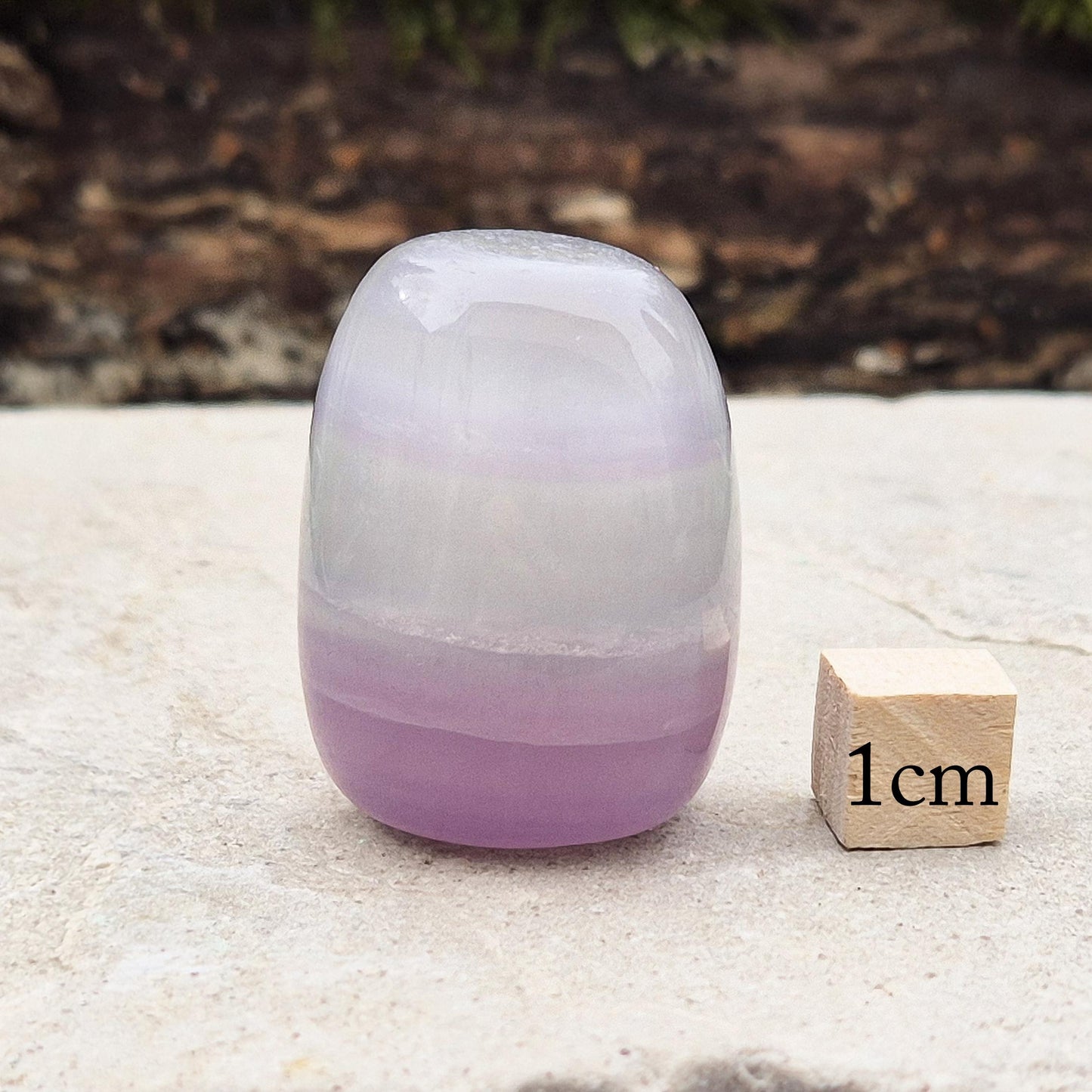 Lavender Fluorite Crystal, Polished : Heart-Crown Bridge Gemstone