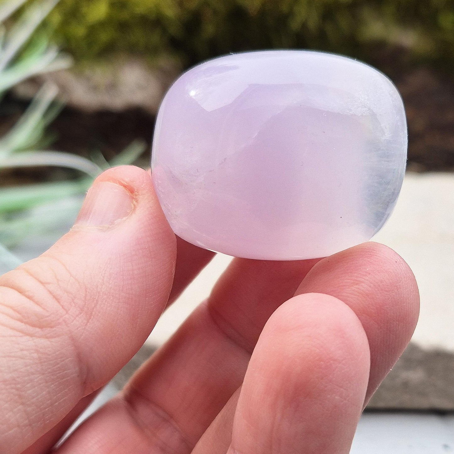 Lilac Fluorite Crystal | Supports Emotional & Spiritual Balance | Pocket Stone | Meditation & Energy Work. 