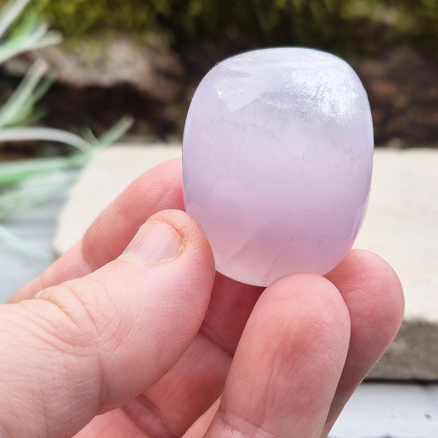 Lilac Fluorite Crystal, Lavander Fluorite Gemstone