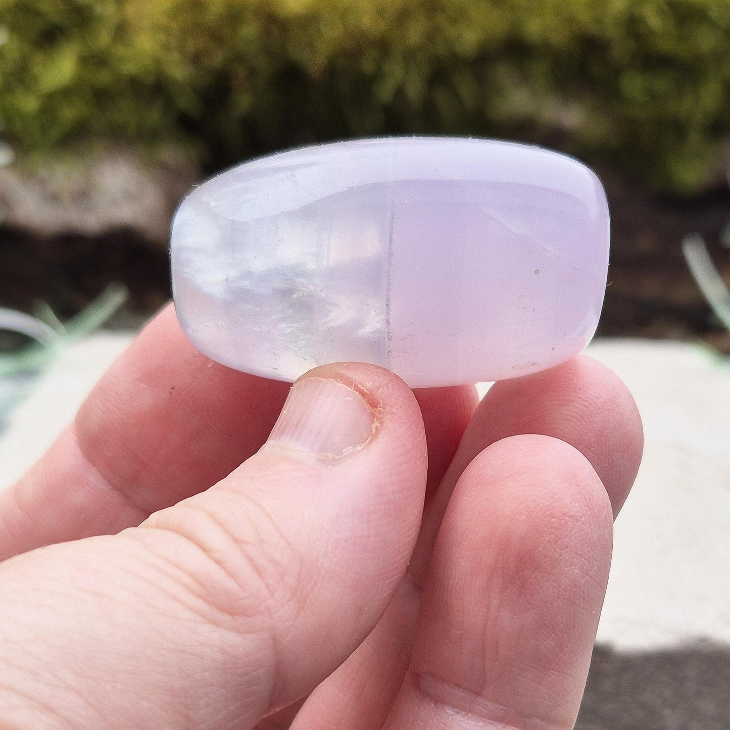 Lavender Fluorite Crystal, Calming Heart & Crown Chakra Gemstone