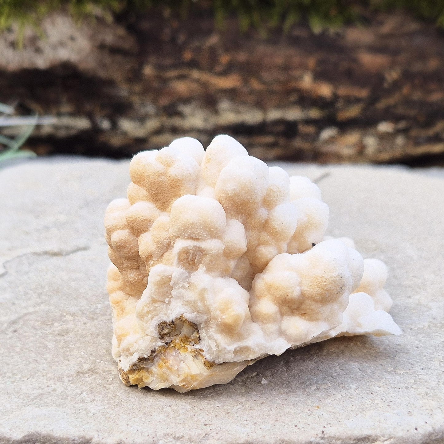 Cave Calcite Crystal, Natural Aragonite Cluster