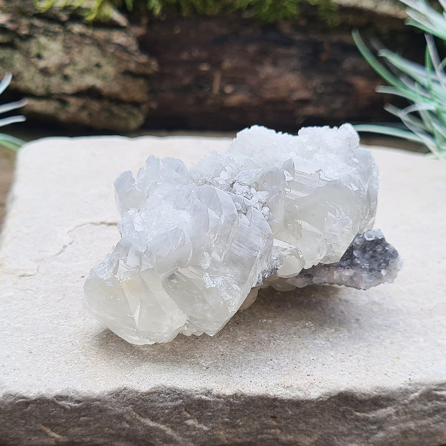 Calcite Crystal Cluster - Natural Gemstone