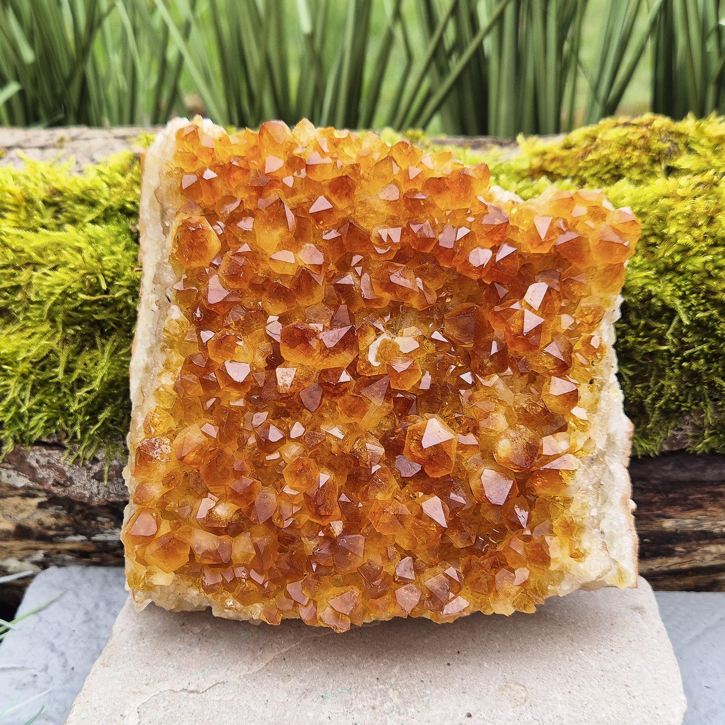 Citrine Crystal Cluster – Natural Statement Piece for Home Décor
