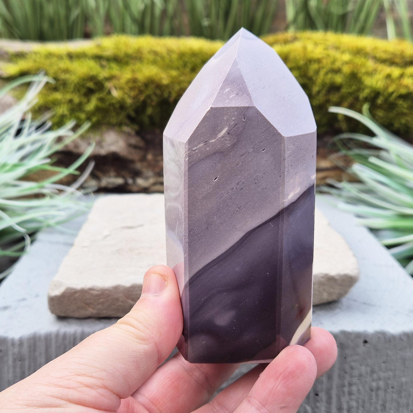 Mookaite Crystal Tower, Purple Mookaite