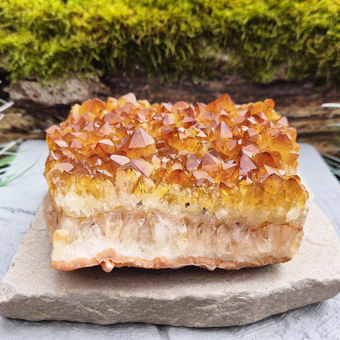 Citrine Crystal Cluster – Natural Statement Piece for Home Décor