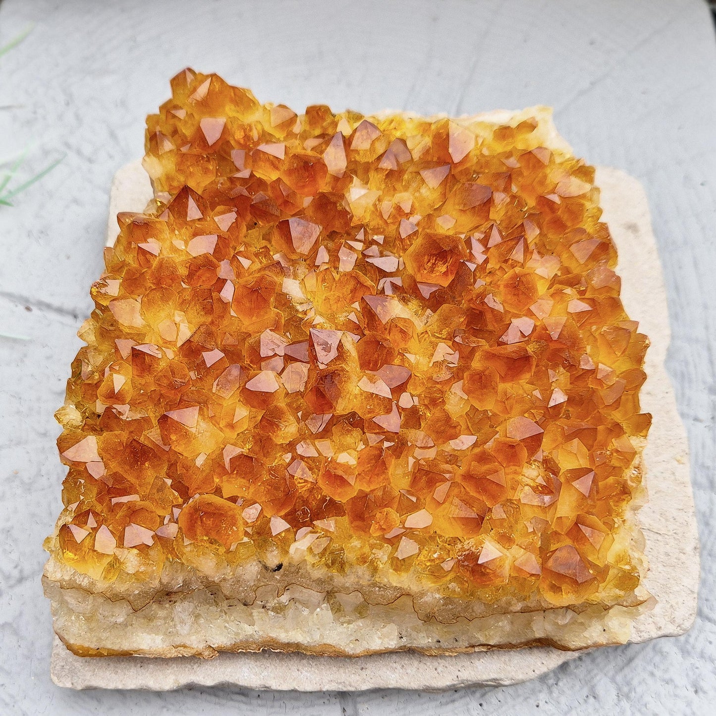 Citrine Crystal Cluster – Natural Statement Piece for Home Décor