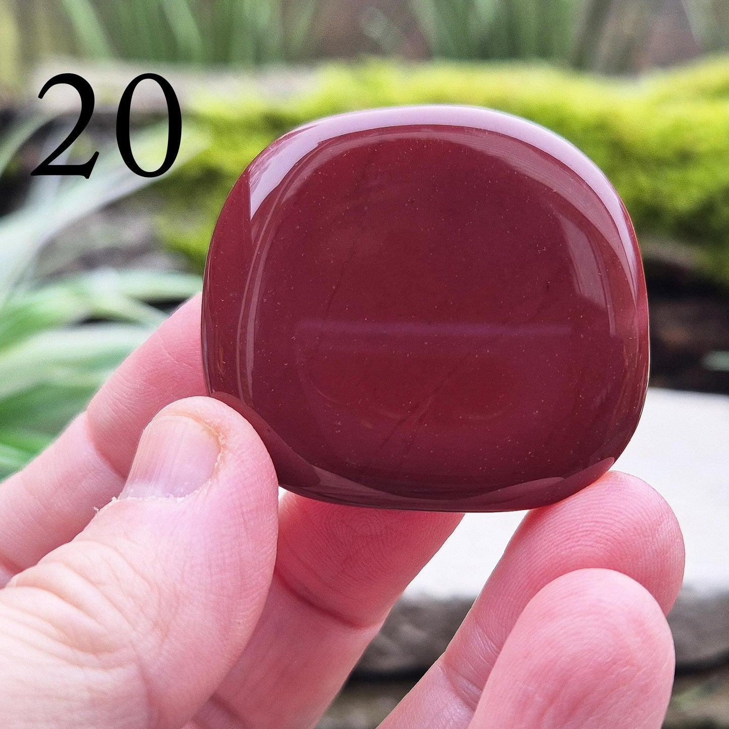 Mookaite Crystal Palm Stone | Slow Down, Feel Grounded & Confident | Carry With You | Gridding Gemstone