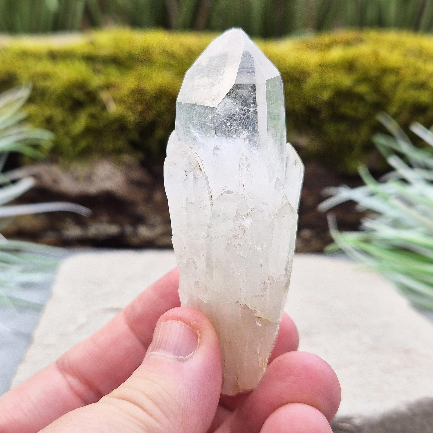 Moroccan Quartz Crystal Point, Natural 'Pineapple' Formation