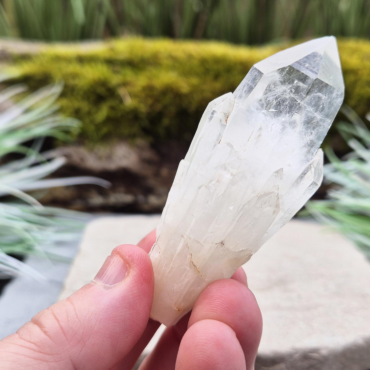 Quartz Crystal Point, Natural 'Pineapple' Formation
