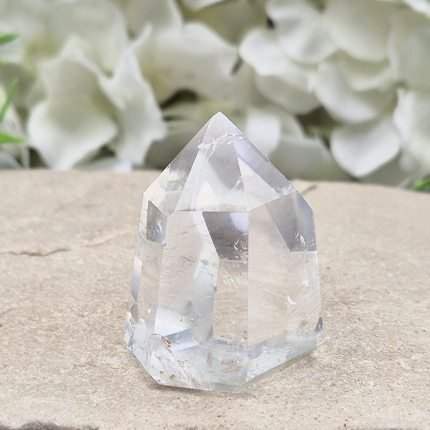 Quartz Point - Polished Crystal | Feng Shui, Energy Amplification & Display Piece | Self Care