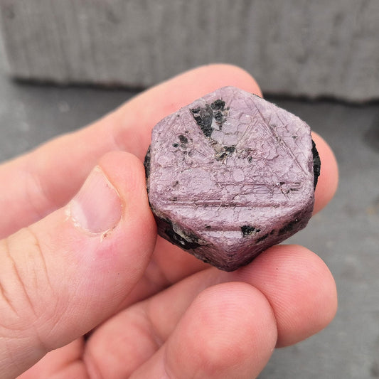 Ruby Record Keeper, Natural, Rare Crystal | Deep Insight, Past Life, Intuition | Spiritual Gemstone