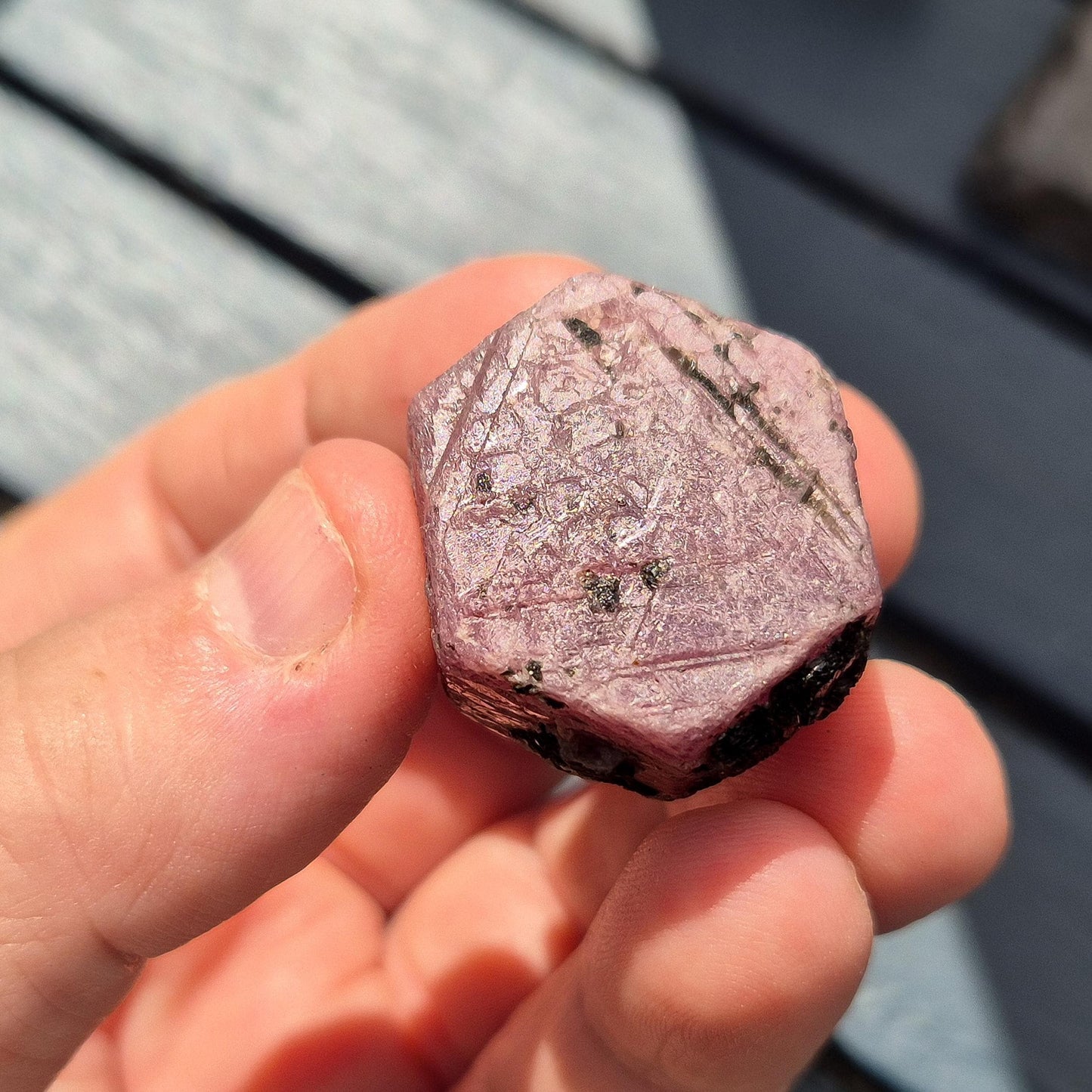 Ruby Record Keeper, Natural, Rare Crystal | Deep Insight, Past Life, Intuition | Spiritual Gemstone