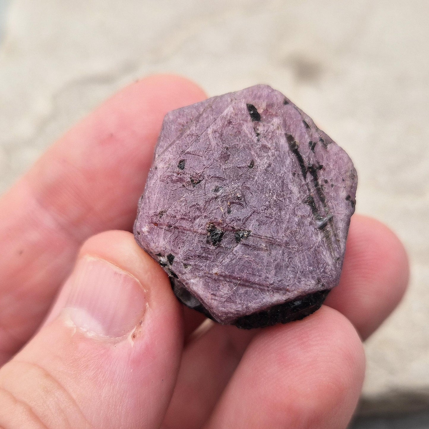 Ruby Record Keeper, Natural, Rare Crystal | Deep Insight, Past Life, Intuition | Spiritual Gemstone