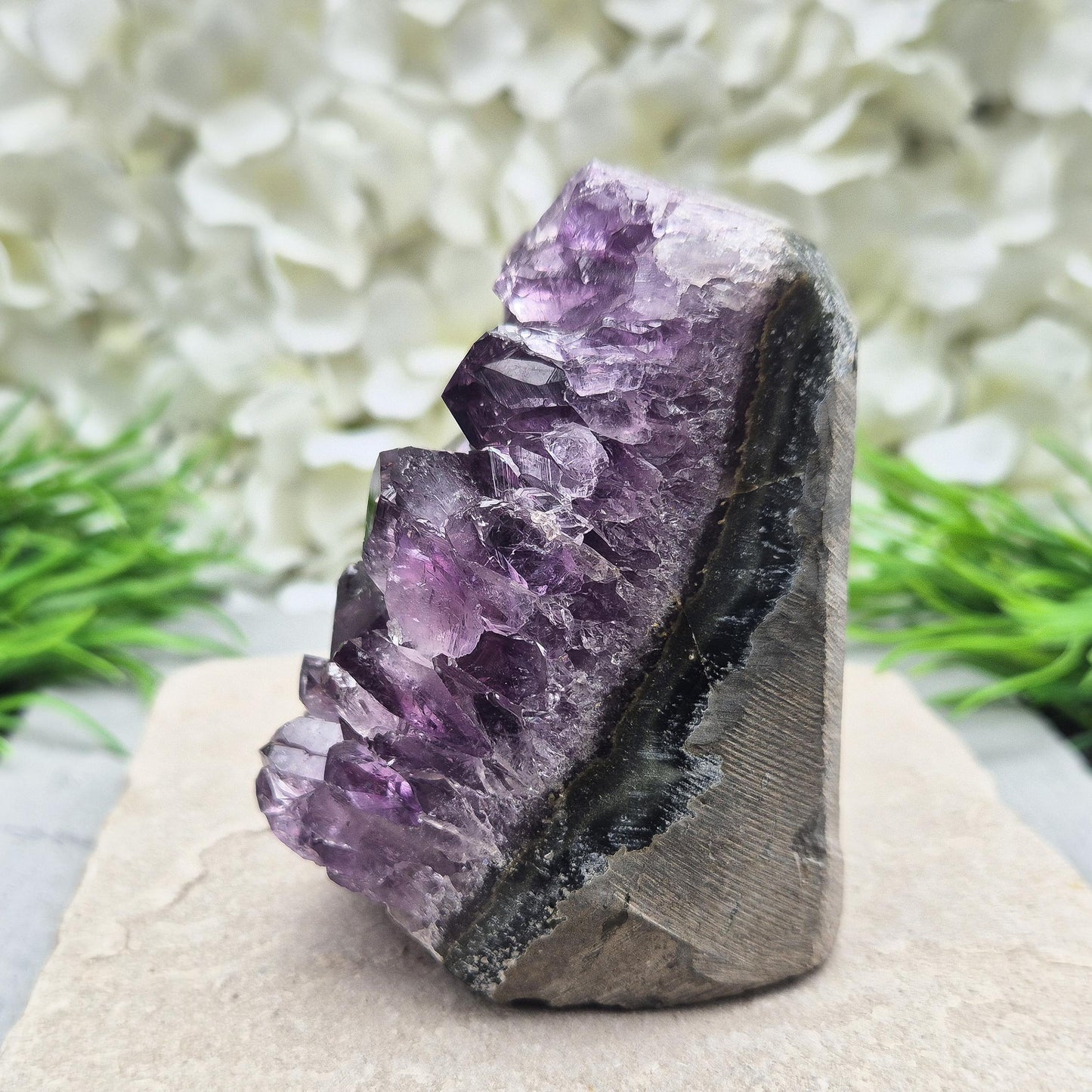 Amethyst Geode, Natural Deep Purple Amethyst Crystals, Self Standing