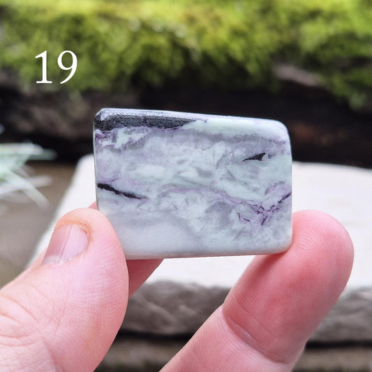 Kammererite Crystal - Polished Slice | Crystal Collectors Gemstone | For Spiritual Use & Gridding