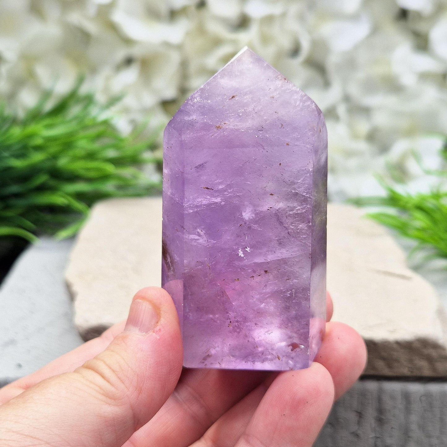 Amethyst Crystal Point (crystal tower)