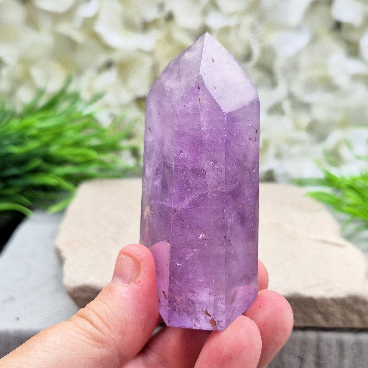Amethyst Crystal Point (crystal tower)