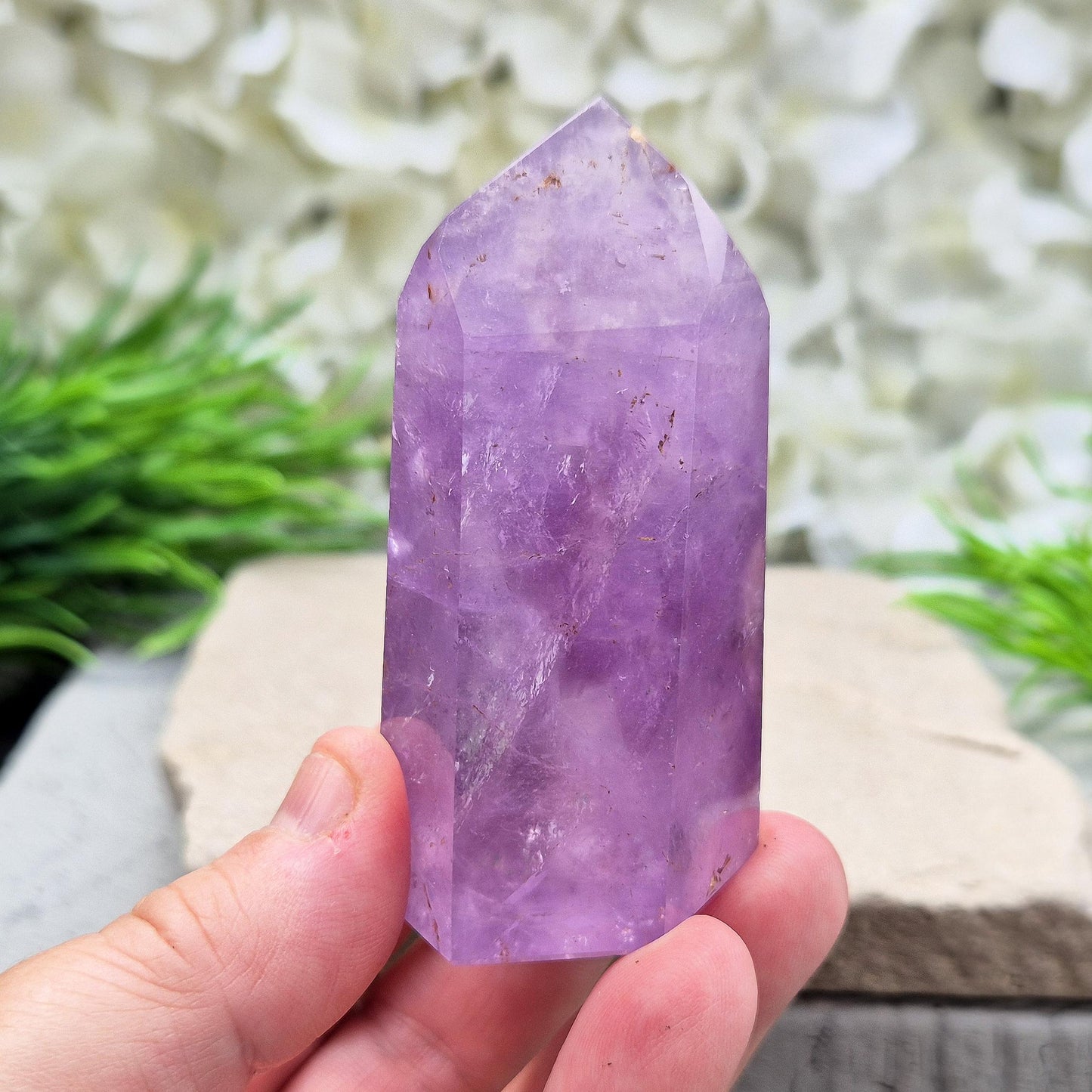 Amethyst Crystal Point (crystal tower)