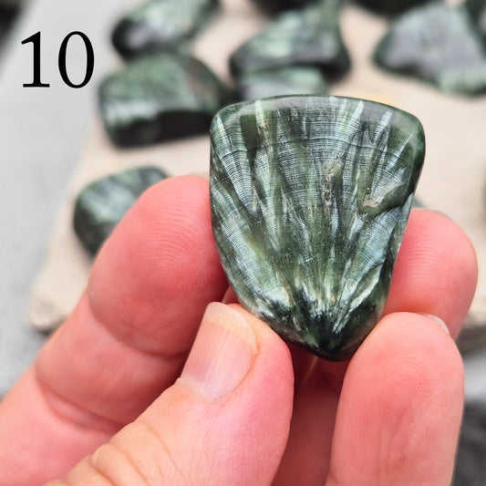 Seraphinite AAA grade Crystal, Polished Gemstone