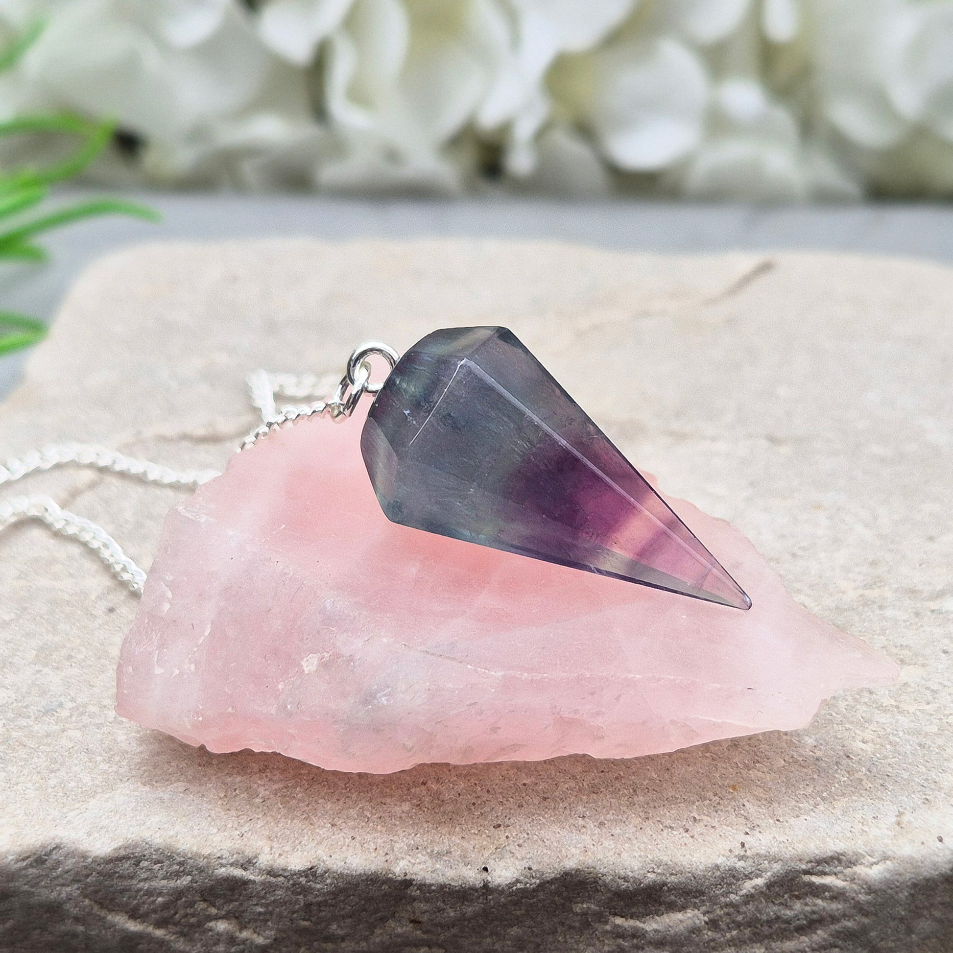 Rose Quartz display platform from South Africa — combines gentle, loving energy with a practical flat surface for crystals, jewellery, or décor.