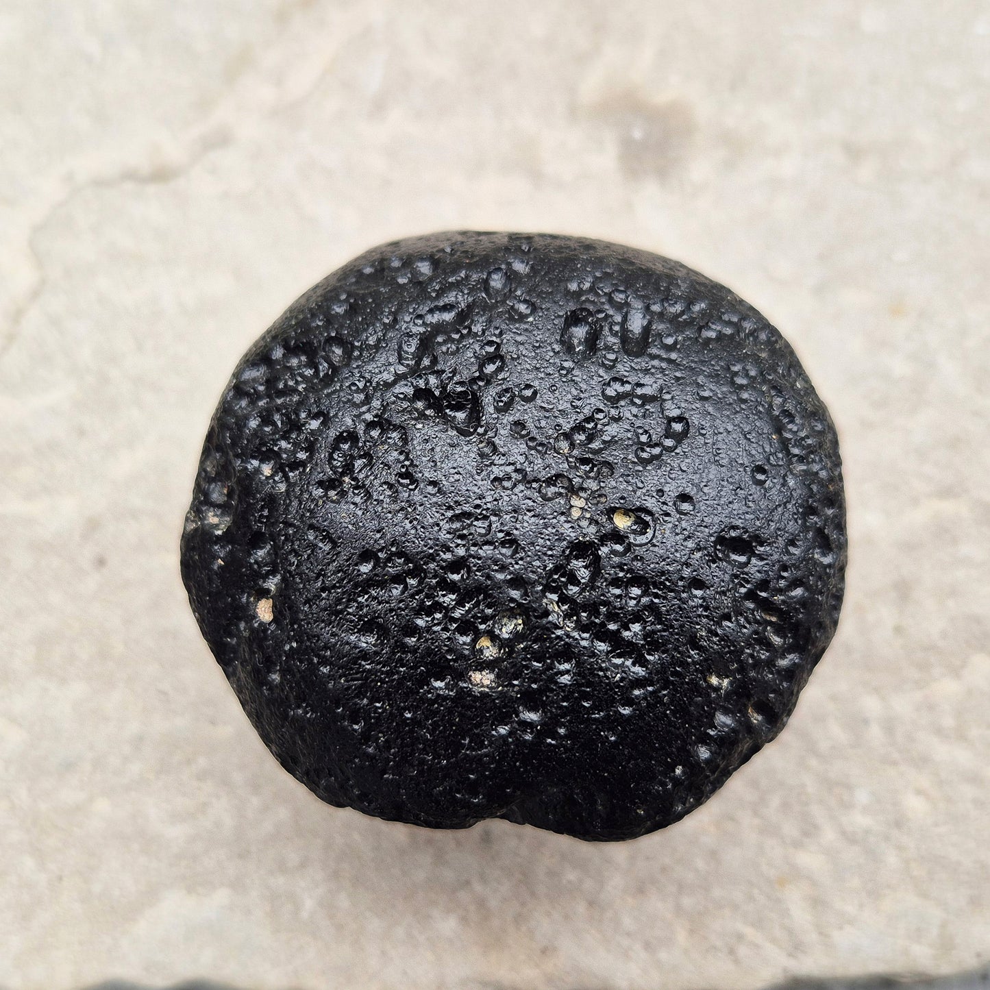 Tektite, Black Indochinite, Meteorite, A grade