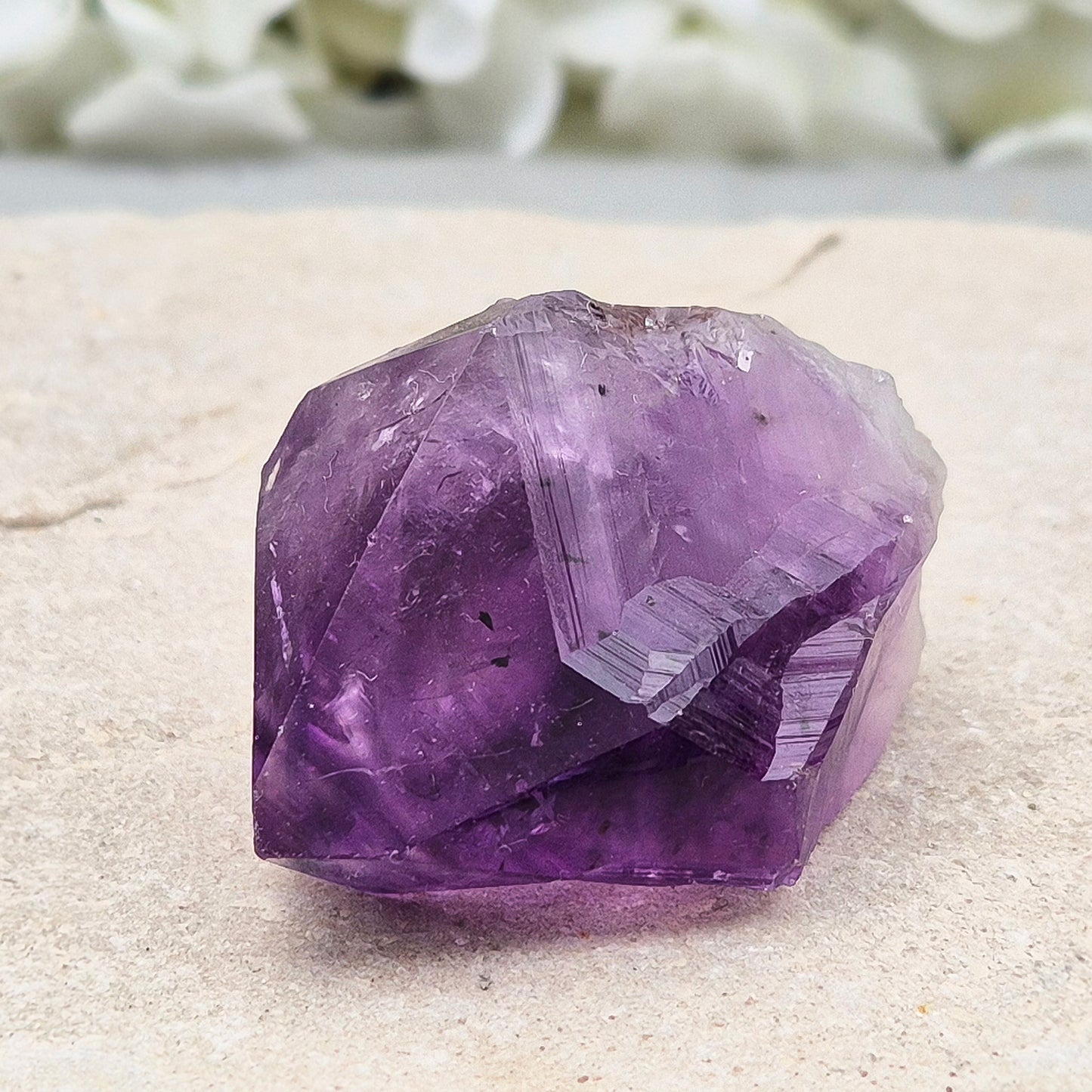 Amethyst Point, Dark Amethyst Gemstone, Amethyst Teeth