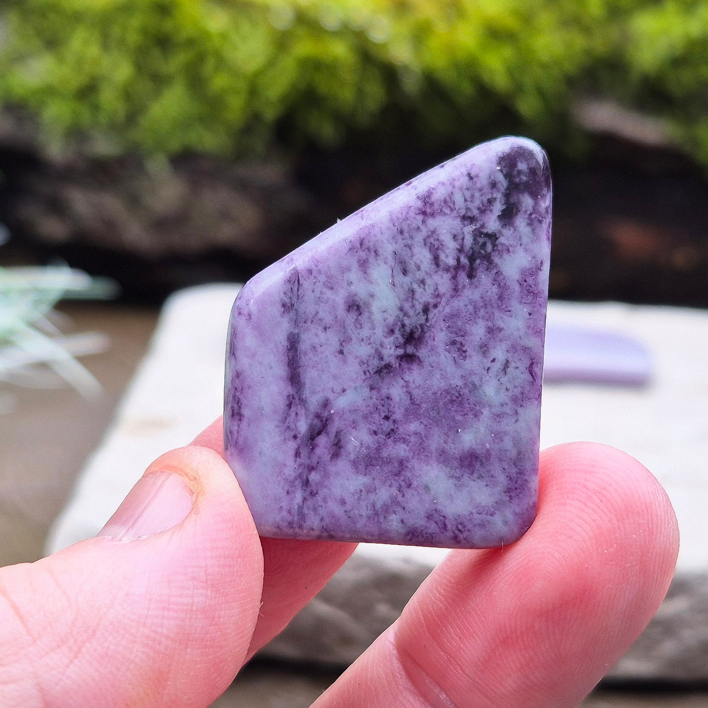 Kammererite Crystal, Rare Polished Gemstone