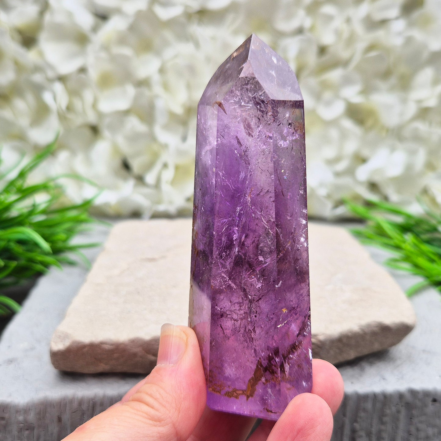 Amethyst Crystal Point – Crystal Tower