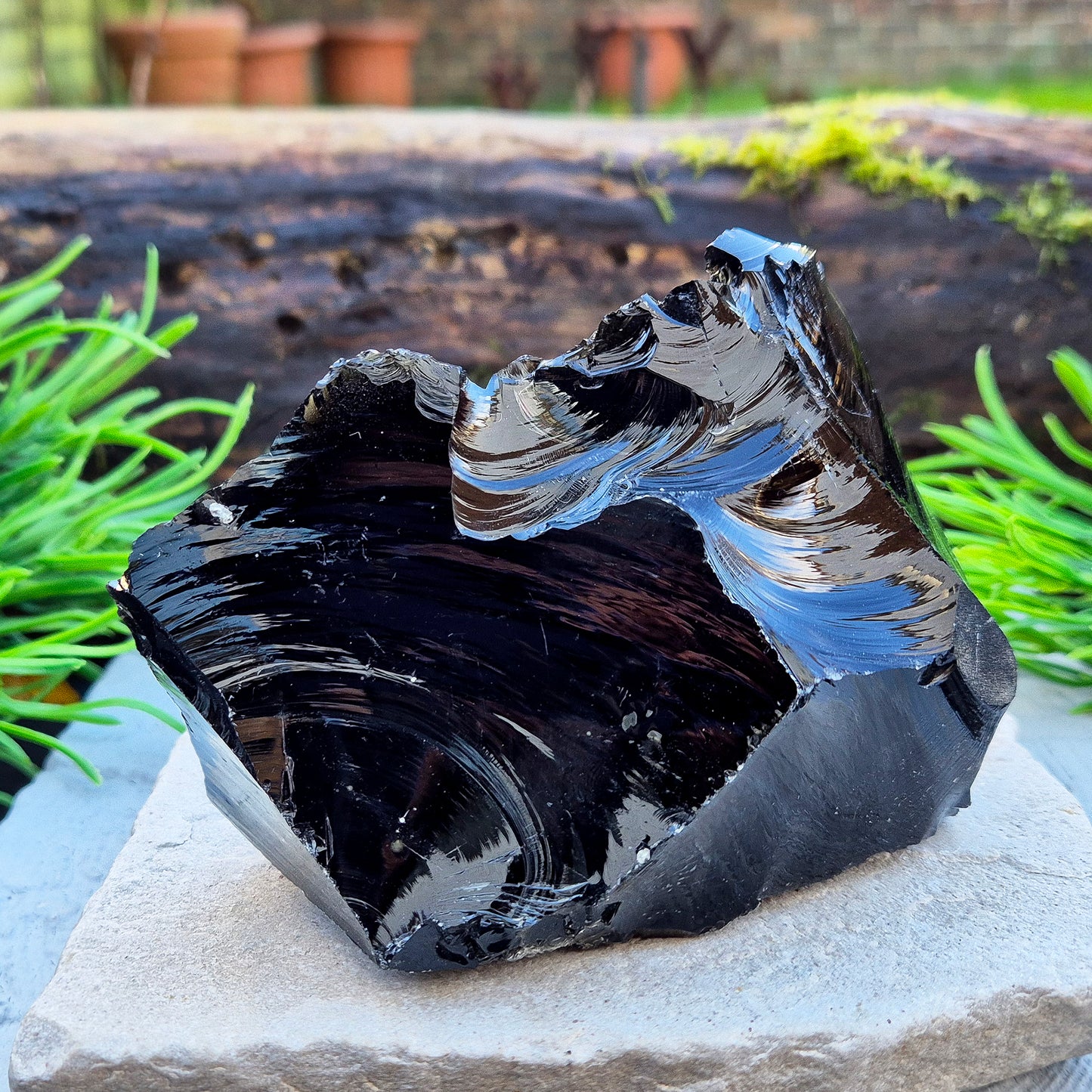 Grounding and protective, Black Obsidian helps release emotional blocks, reveal hidden truths, and bring calm balance during times of change.
