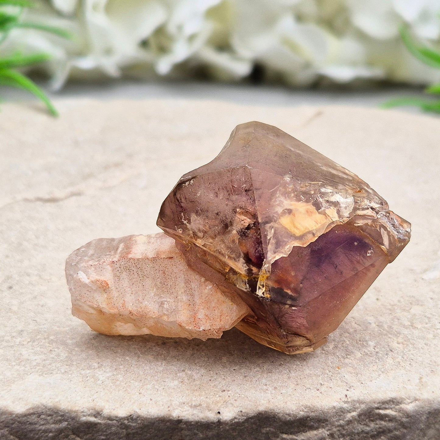 Smoky Amethyst Crystal Sceptre