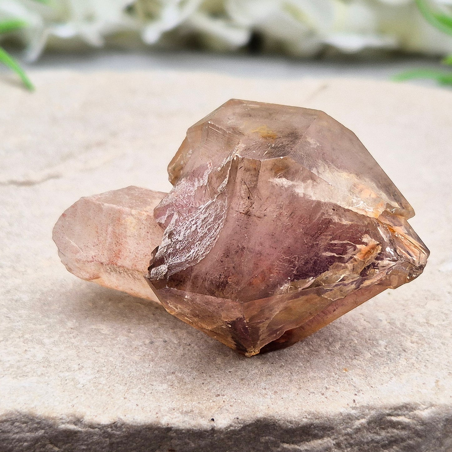 Smoky Amethyst Crystal Sceptre