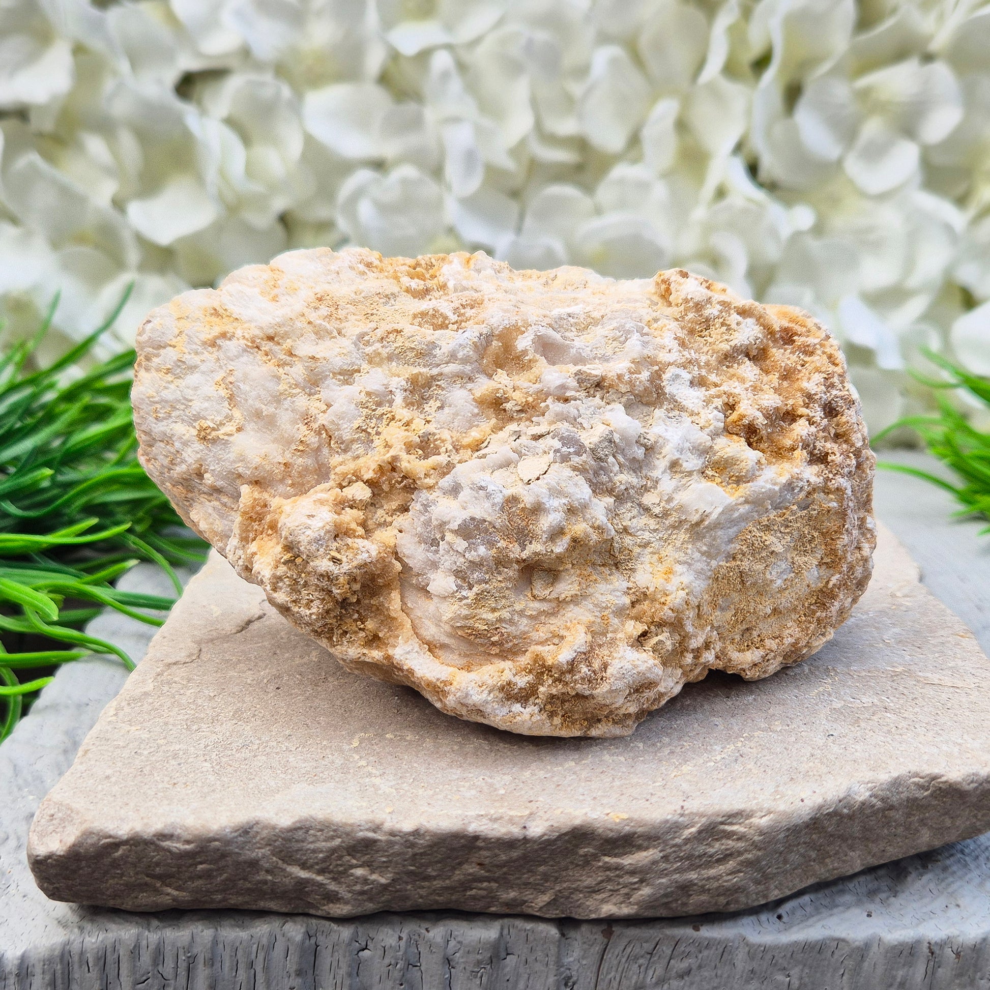 Beautiful quartz geode pair with a gentle, room-settling energy. Perfect for peaceful décor, spiritual spaces, and meaningful crystal gifts.
