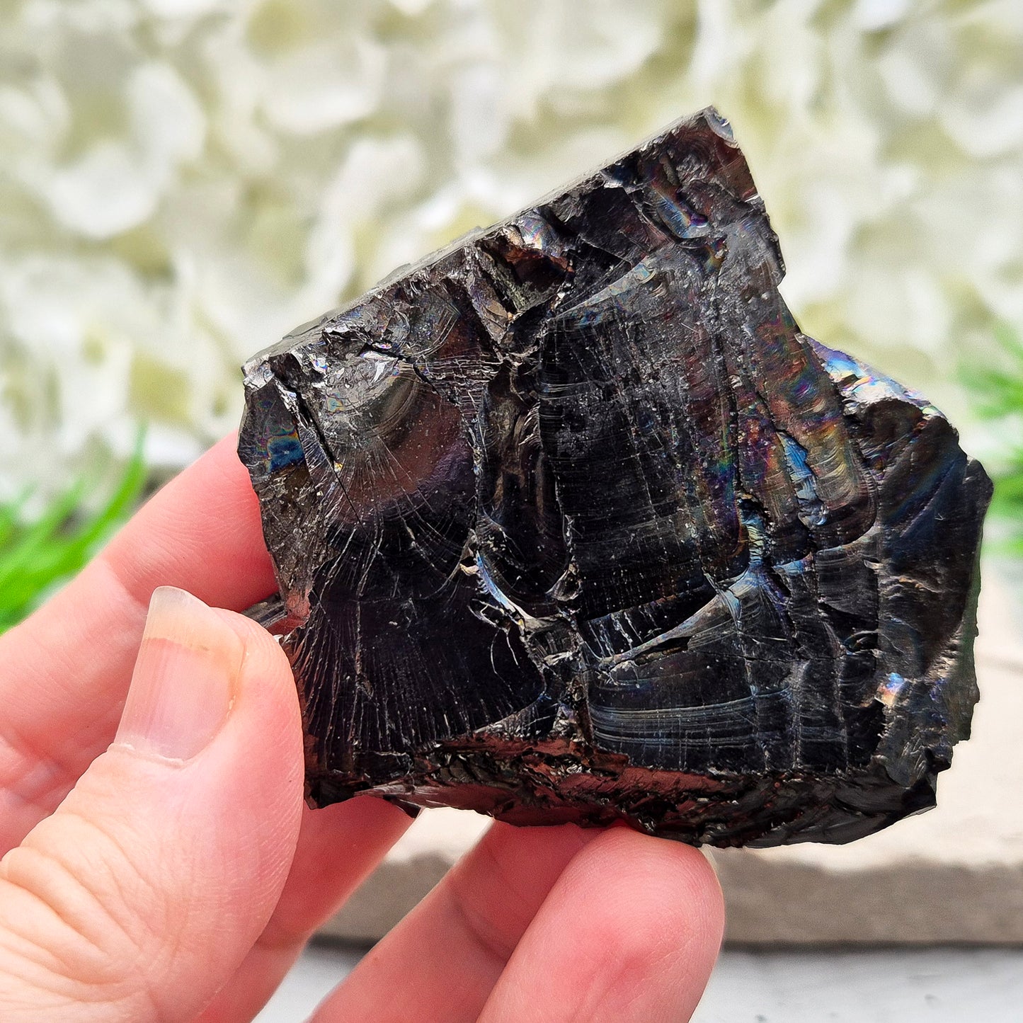 Colombian Shungite Crystal – Also known as Raquirite