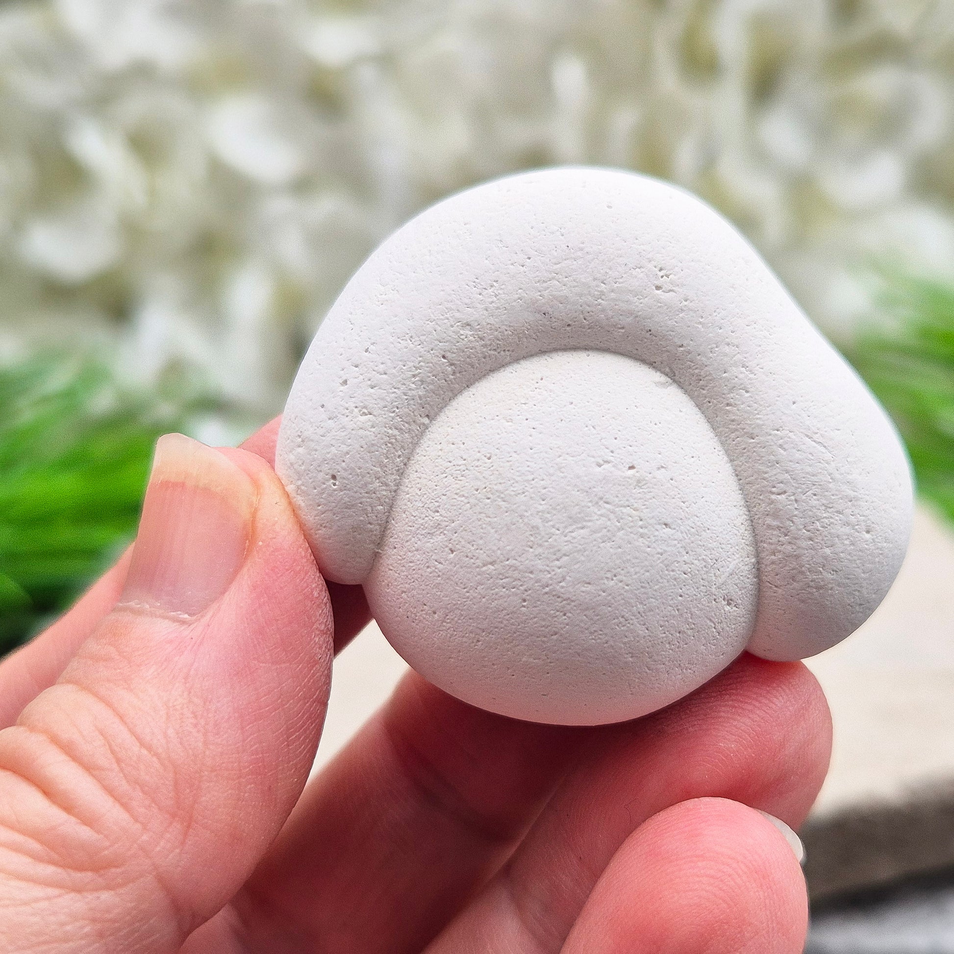 Natural Menalite stone for grounding, comfort and gentle spiritual support. Known for its nurturing, protective energy and connection to feminine wisdom.
