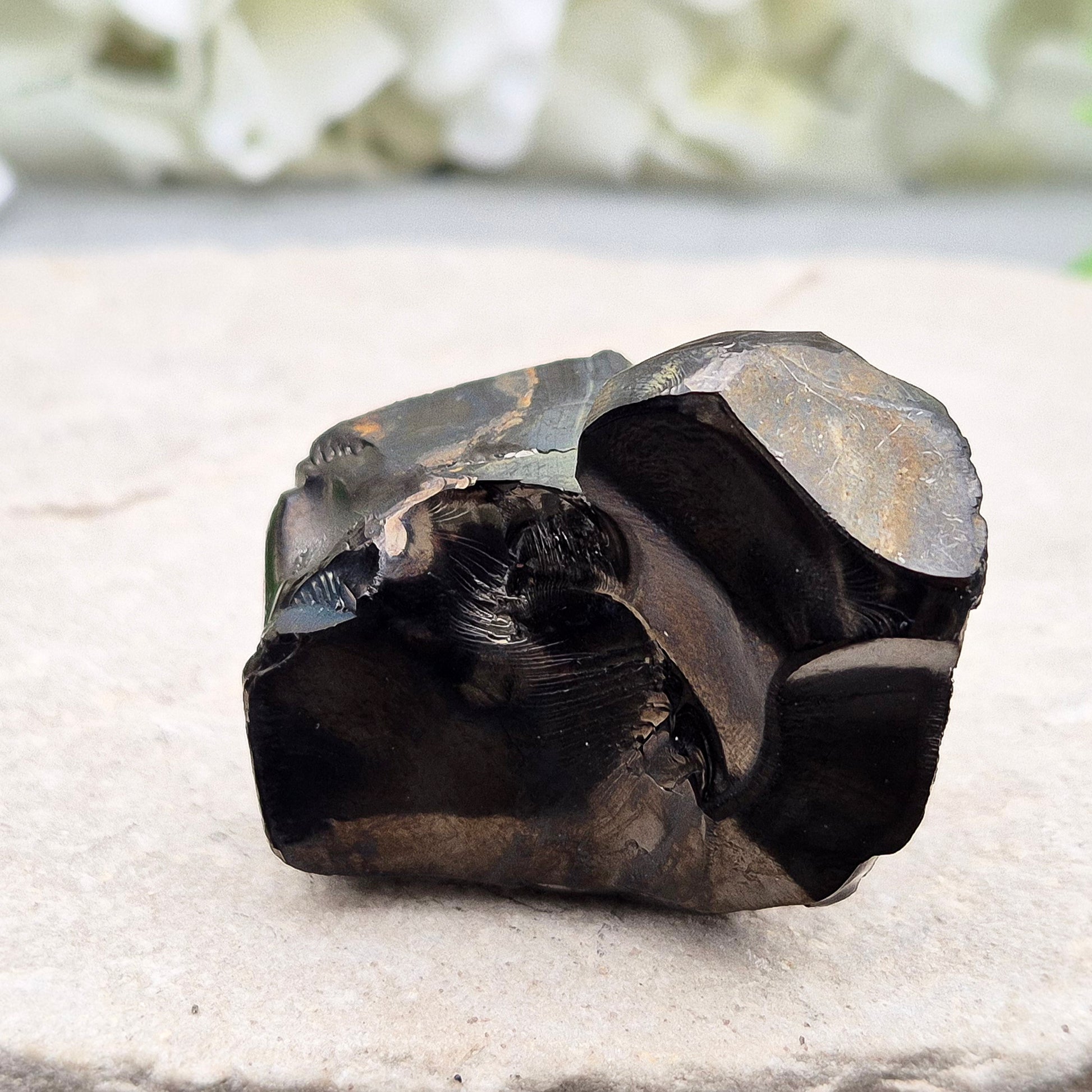 Raw Colombian Shungite in its natural form, rich and tactile. A popular choice for grounding work, energy protection, and everyday energetic support.