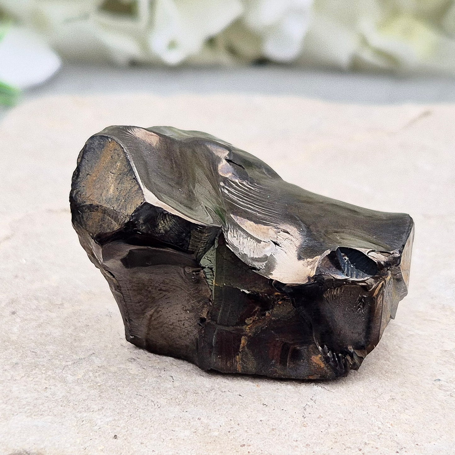 Raw Colombian Shungite in its natural form, rich and tactile. A popular choice for grounding work, energy protection, and everyday energetic support.