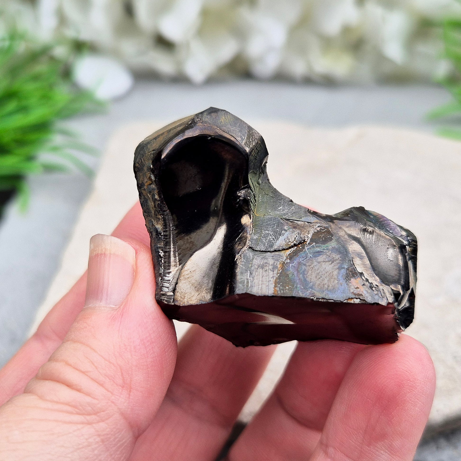 Raw Colombian Shungite in its natural form, rich and tactile. A popular choice for grounding work, energy protection, and everyday energetic support.