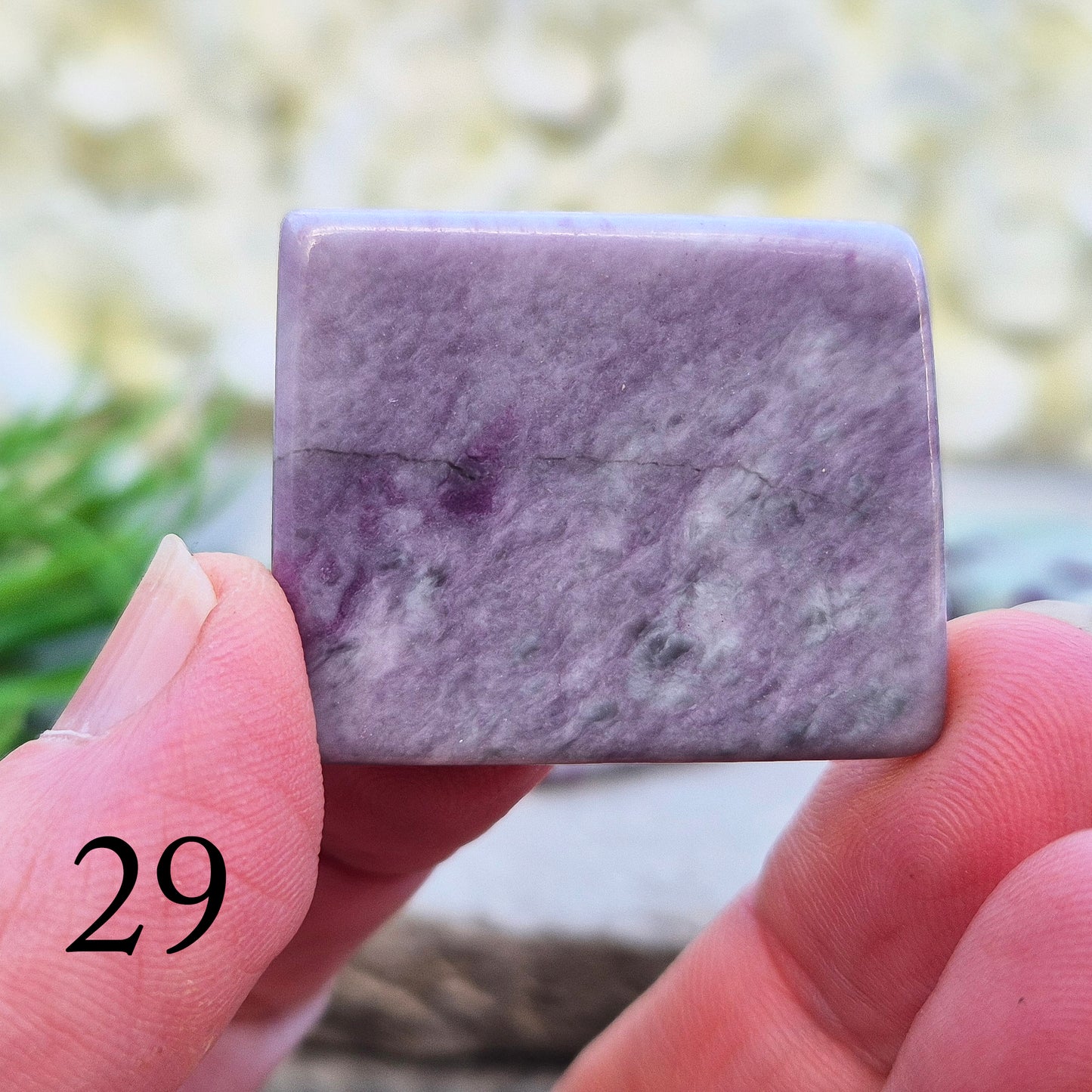 Kammererite Crystal, Rare Polished Gemstone