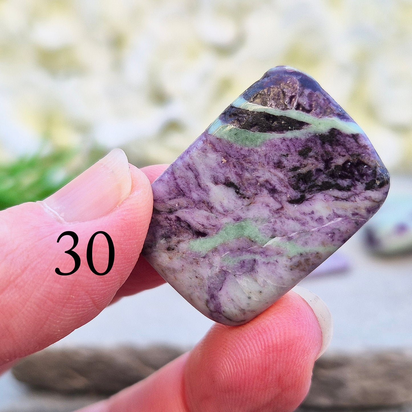 Kammererite Crystal, Rare Polished Gemstone