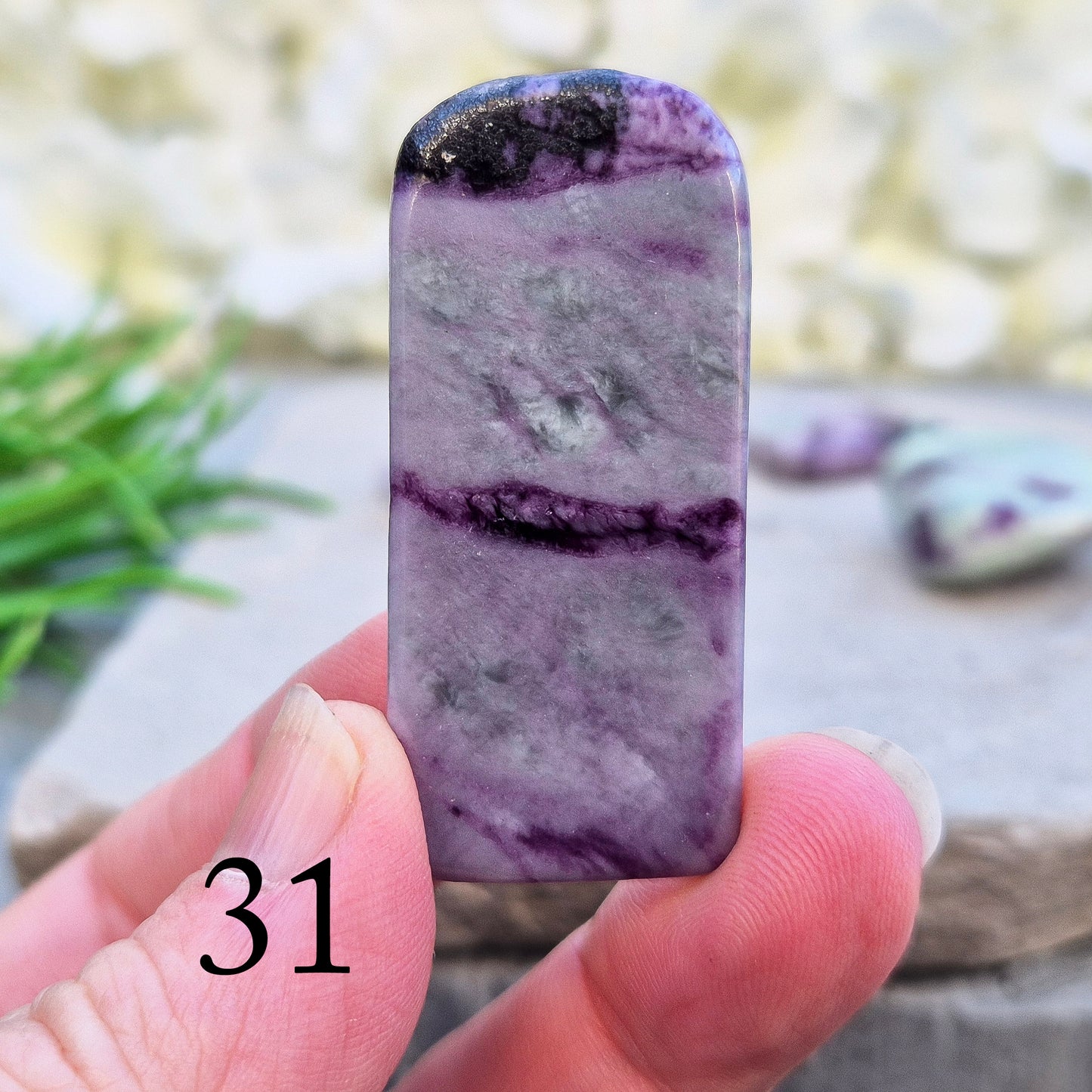 Kammererite Crystal, Rare Polished Gemstone