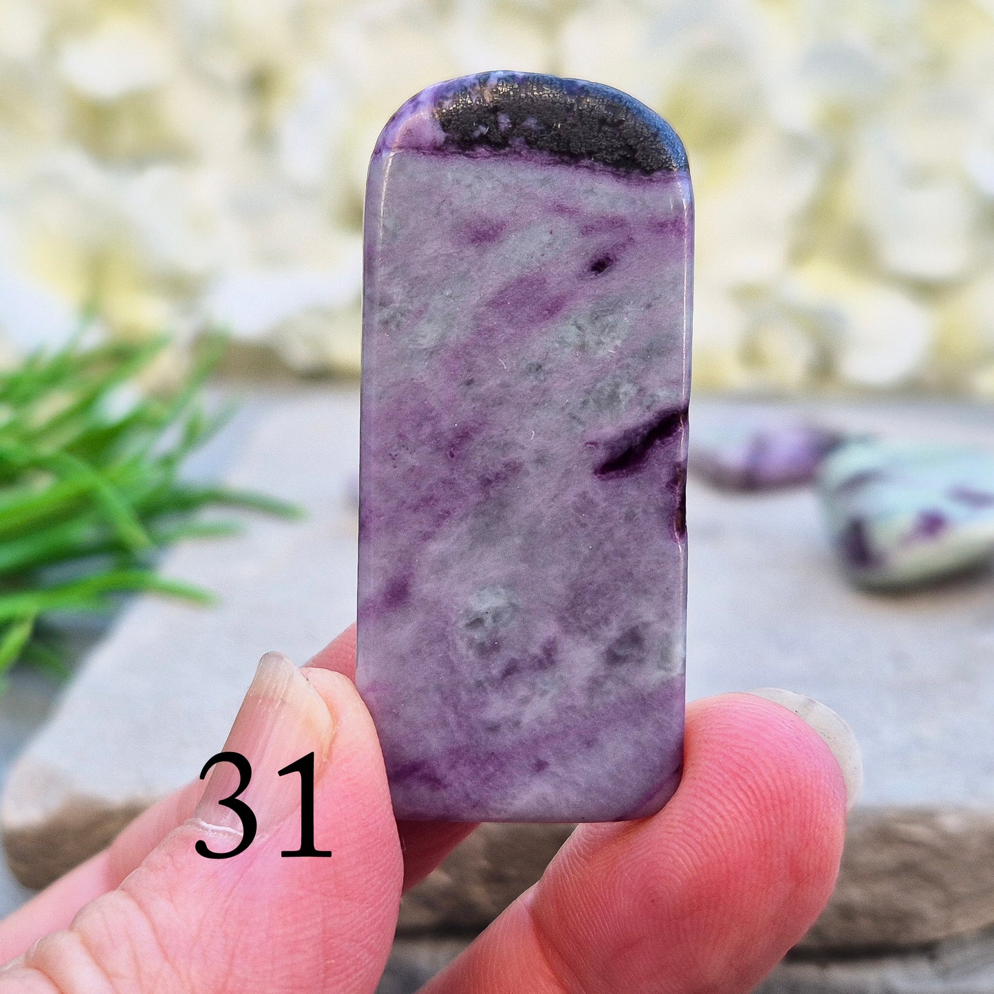 Kammererite Crystal, Rare Polished Gemstone