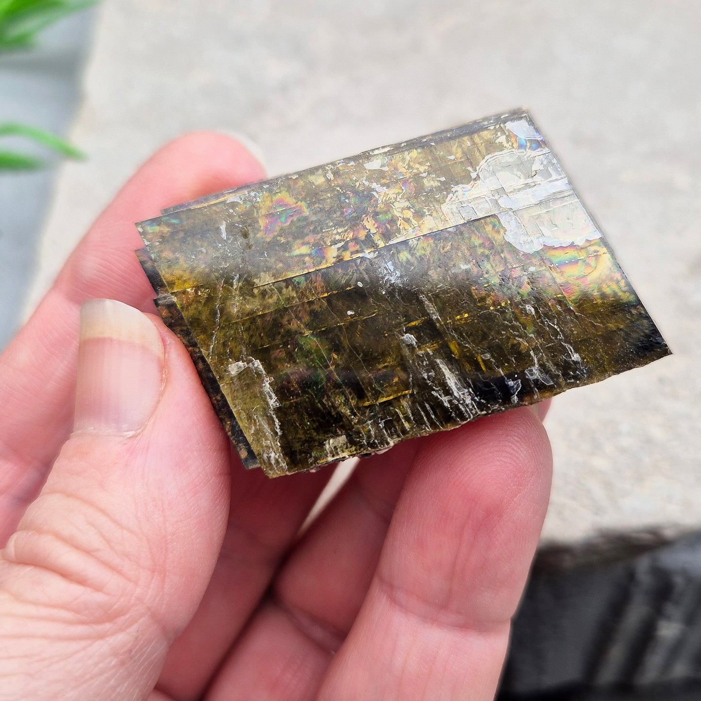 Natural Siderite from Brazil with earthy tones and subtle shine. Grounding Root and Solar Plexus crystal supporting strength, resilience and steady confidence.