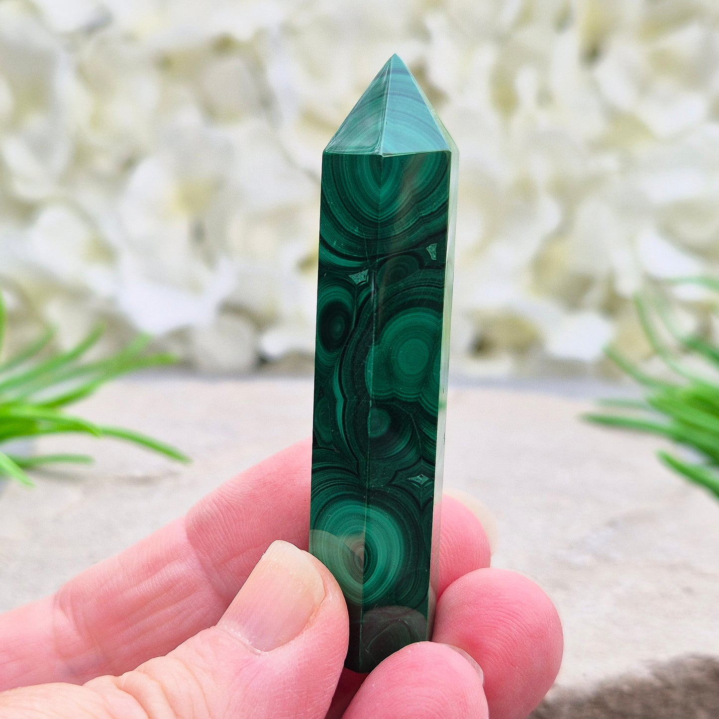 Malachite Crystal Tower, Crystal Point