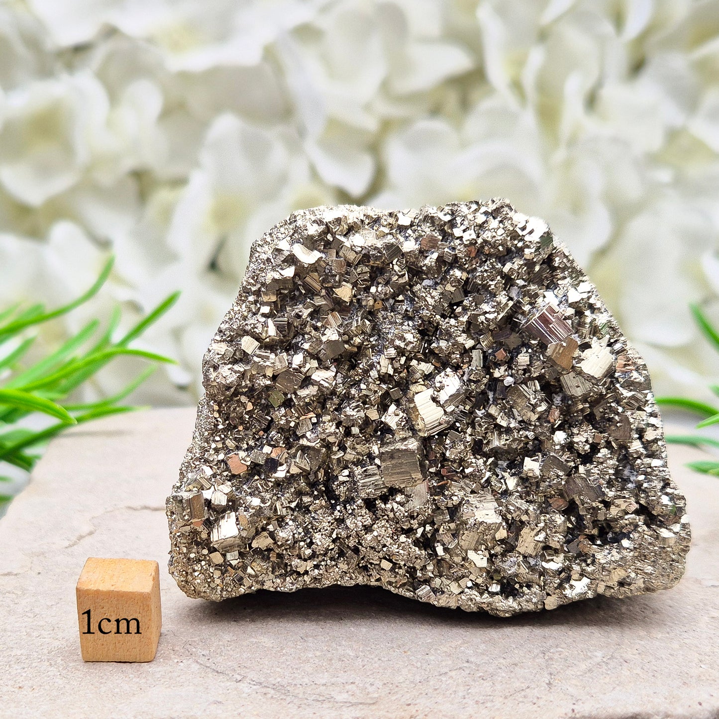 Pyrite Crystal Cluster, Fools Gold, Iron Pyrite