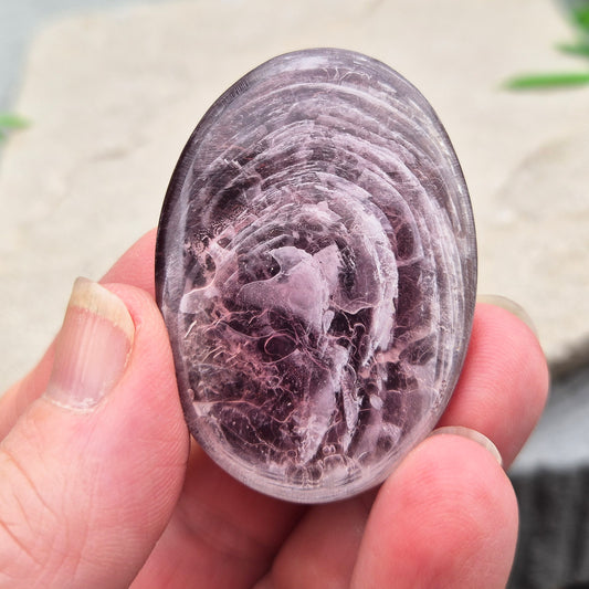 Mica Crystal Palm Stone