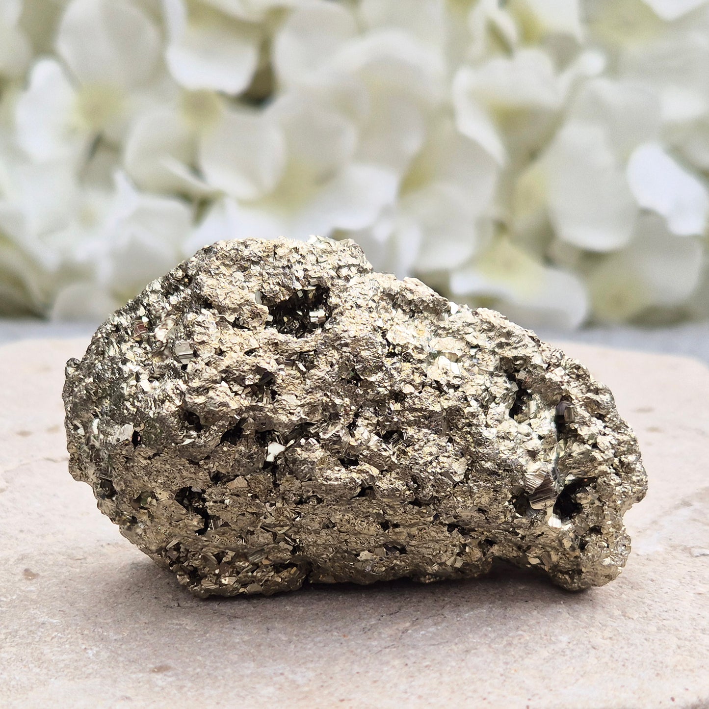 Pyrite Crystal Cluster, Fools Gold, Iron Pyrite