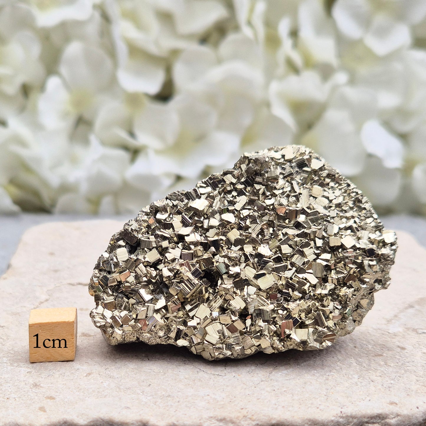 Pyrite Crystal Cluster, Fools Gold, Iron Pyrite