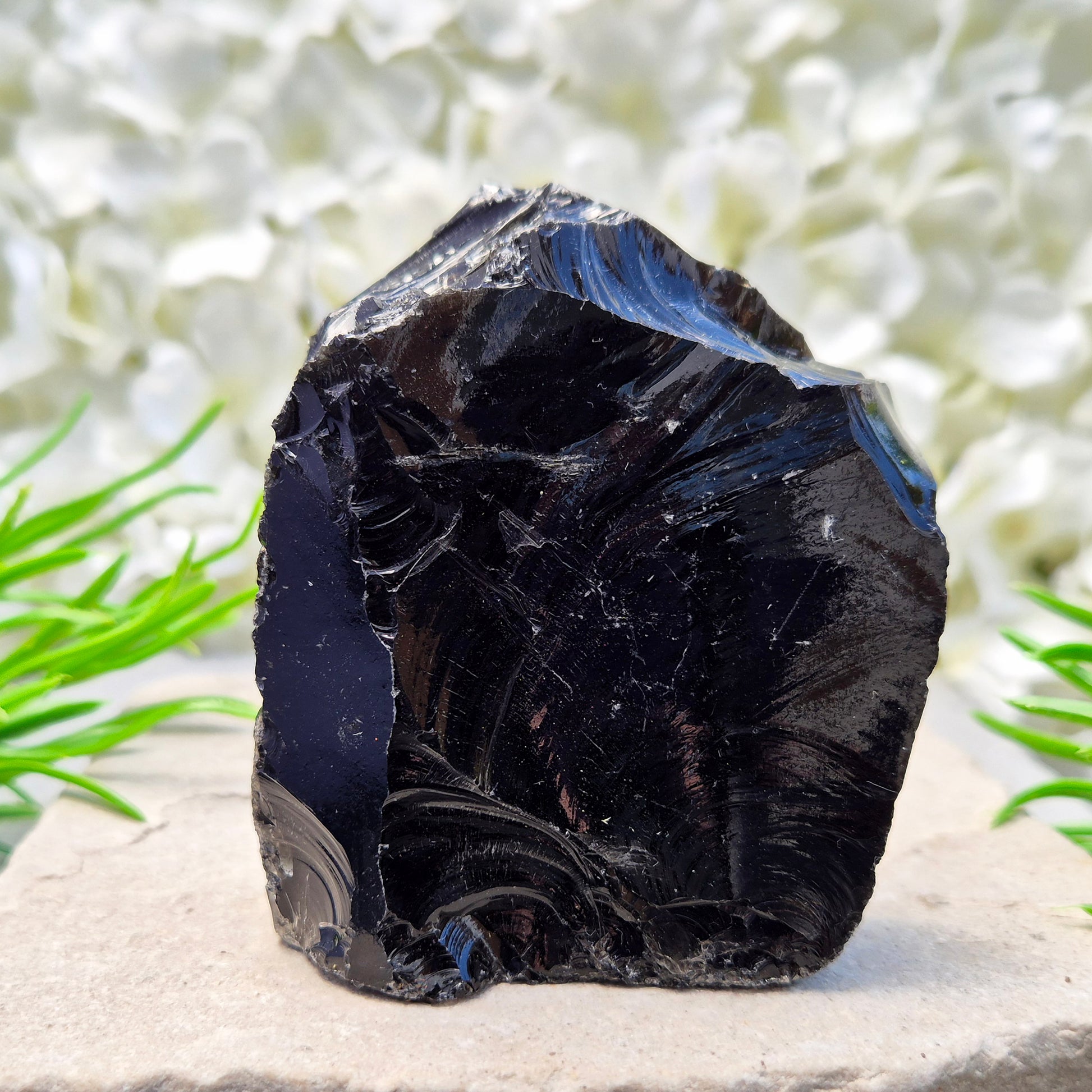 Grounding and protective, Black Obsidian helps release emotional blocks, reveal hidden truths, and bring calm balance during times of change.